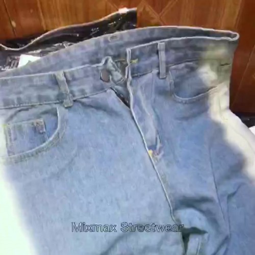 [CÓ BIG SIZE+ẢNH THẬT+VIDEO] Quần bò jeans ống rộng màu xanh phối màu đậm nhạt ombre dọc sườn Ulzzang oversize hiphop