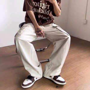 [ORDER+ẢNH THẬT] Quần kaki ống rộng túi hộp cạp đai điều chỉnh unisex Ulzzang hiphop siêu chất ❤️