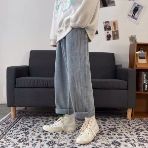 [ORDER-CÓ BIG SIZE] Quần bò jeans ống rộng màu xanh nhạt retro oversize Ulzzang basic cách điệu siêu chất ❤️