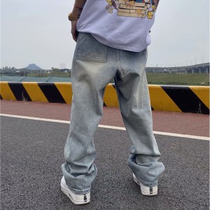 [ORDER+ẢNH THẬT] Quần bò jeans ống rộng in chữ Savage form rộng oversize Ulzzang hiphop siêu chất ❤️