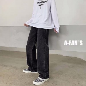 [SẴN 1 SỐ SIZE+ẢNH THẬT-CÓ BIG SIZE] Quần bò jeans ống rộng nam oversize Ulzzang xanh - đen siêu chất ✅