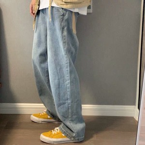 [ORDER-CÓ ẢNH THẬT] Quần bò jeans ống rộng nam túi cách điệu nhung oversize hip hop Ulzzang siêu chất ❤️