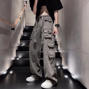 [ORDER+ẢNH THẬT] Quần kaki ống rộng túi hộp 4 túi kèm đai unisex hiphop Ulzzang siêu chất ❤️