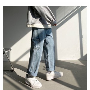 [ORDER-CÓ BIG SIZE] Quần bò jeans ống rộng túi sườn cách điệu oversize Ulzzang siêu chất ❤️